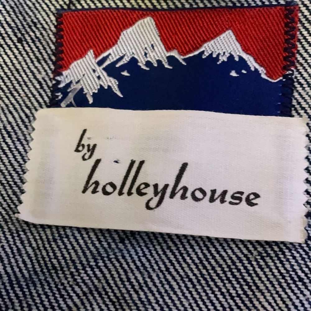 HOLLEYHOUSE Christmas Jean Jacket Sz L - Picture 12 of 12